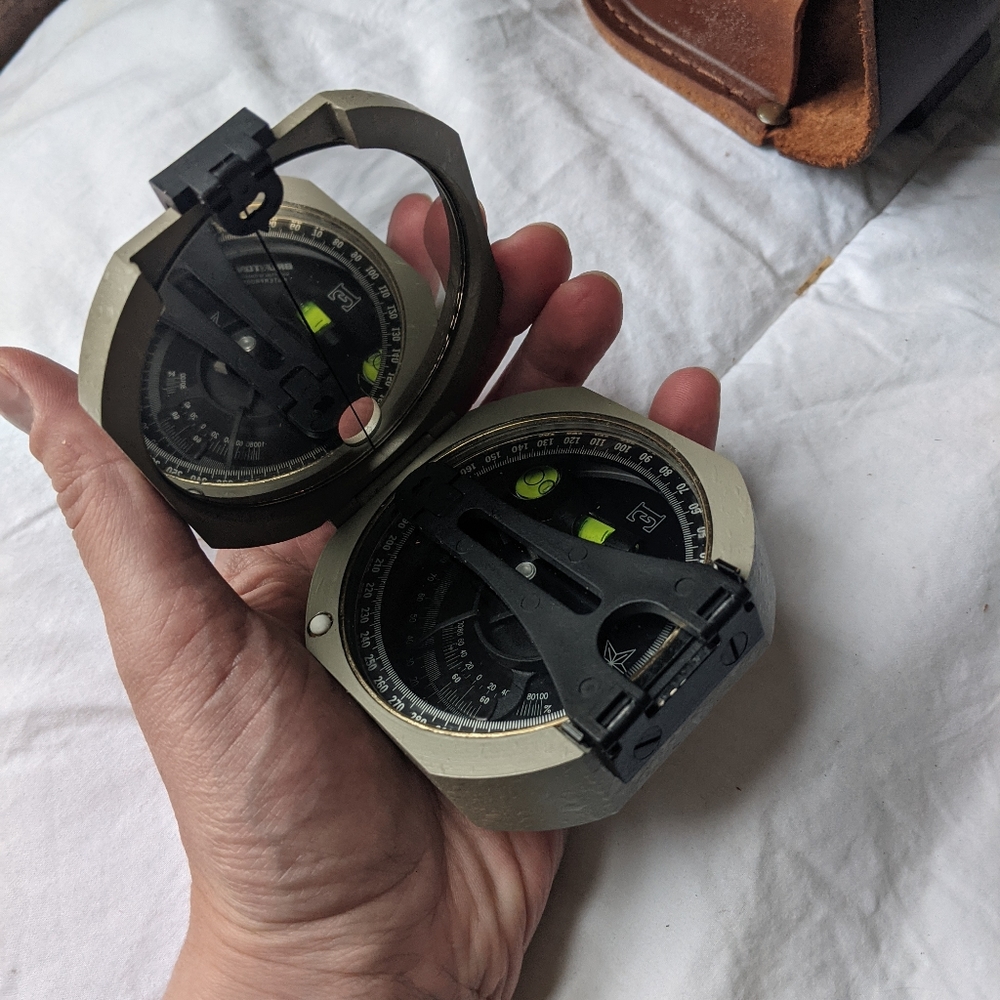 Brunton transit compass